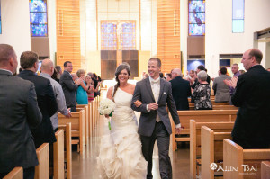 St. Michael the Archangel Catholic Church Wedding by Allen Tsai