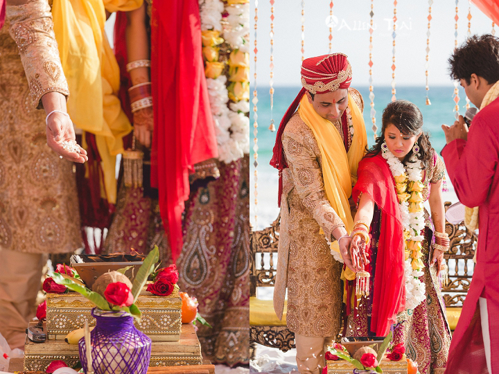 hilton_sandestin_wedding_hindu_beach_ceremony